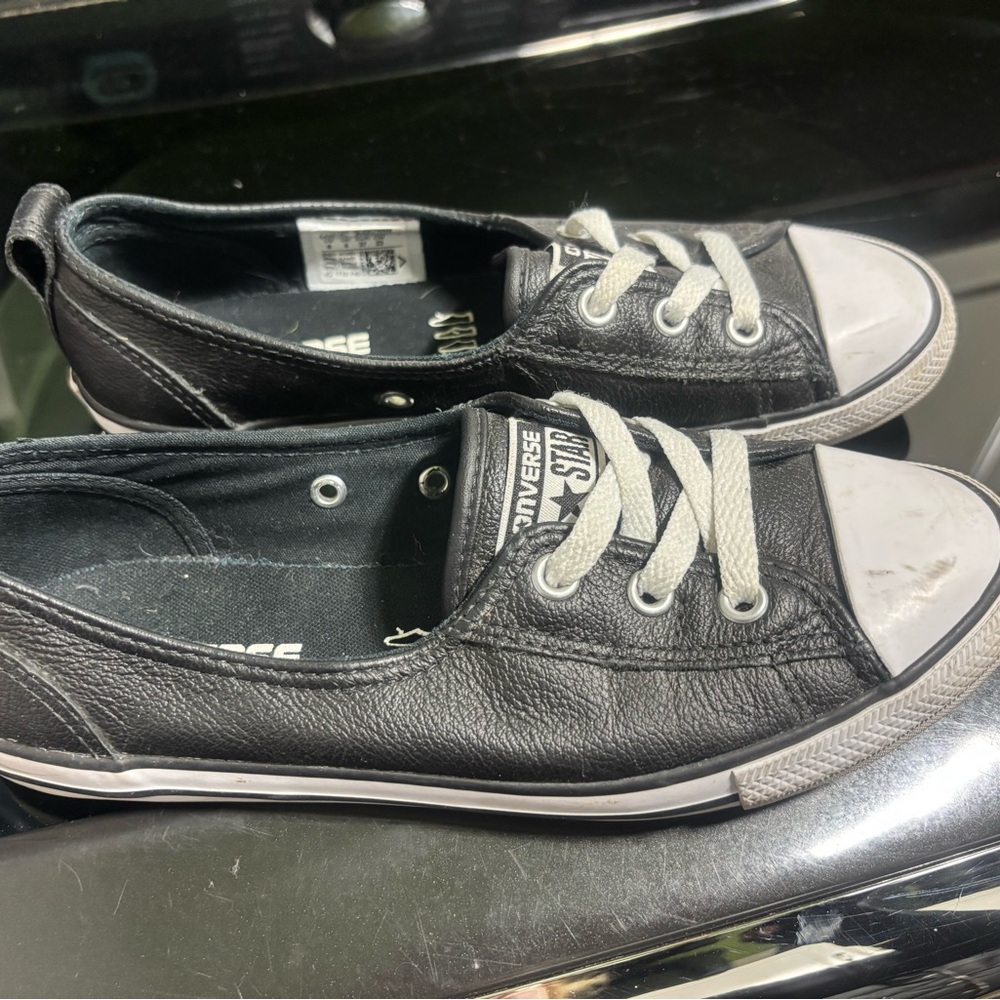 Converse Black Low-Top Sneakers